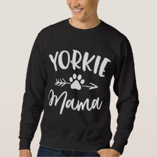 Sweatshirt Yorkie Mama Yorkie Louvain propriétaire cadeaux Yo