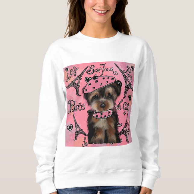 SWEATSHIRT YORKIE POO (Devant)