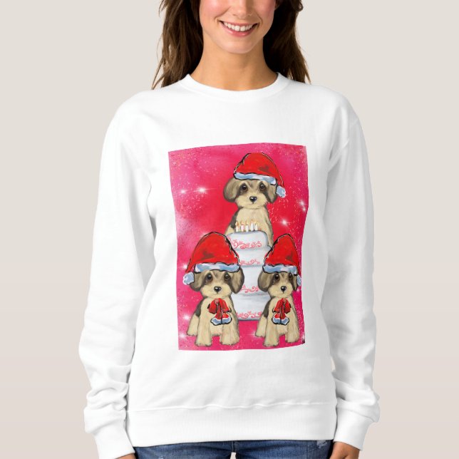 Sweatshirt Yorkie Poo (Devant)
