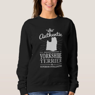 Sweatshirt Yorkshire Terrier Dog Breed 75