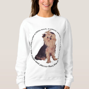 Sweatshirt Yorkshire Terrier Petite Chanson