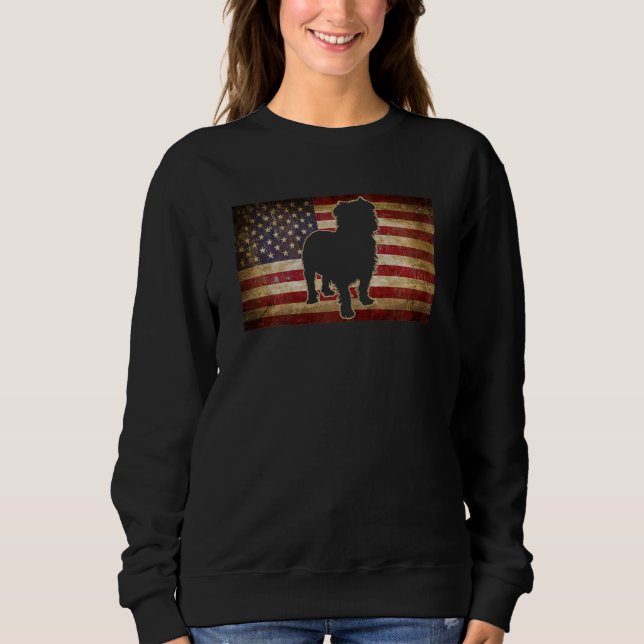 Sweatshirt Yorkshire Terrier Pinscher Hommes Femmes (Devant)