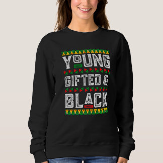 Sweatshirt Young Gifted & Black History African American BLM 