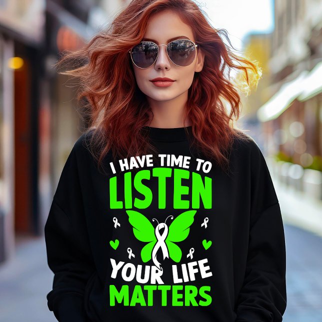 Sweatshirt Your Life Matters (Créateur téléchargé)