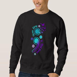 Sweatshirt Your Story is Not Not Over Semicolon Suicide Aware