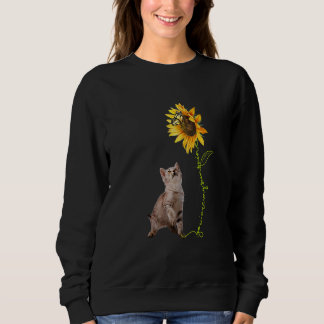 Sweatshirt You're My Sunshine Butterfly Grey Baby Cat Reach S