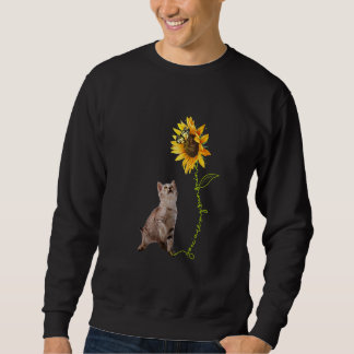 Sweatshirt You're My Sunshine Butterfly Grey Baby Cat Reach S