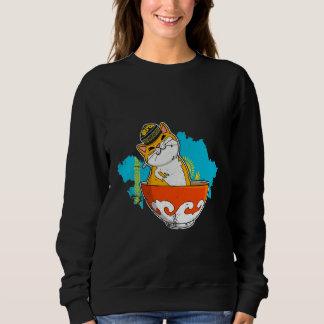 Sweatshirt Yourte République du Kazakhstan Qazaqstan drapeau
