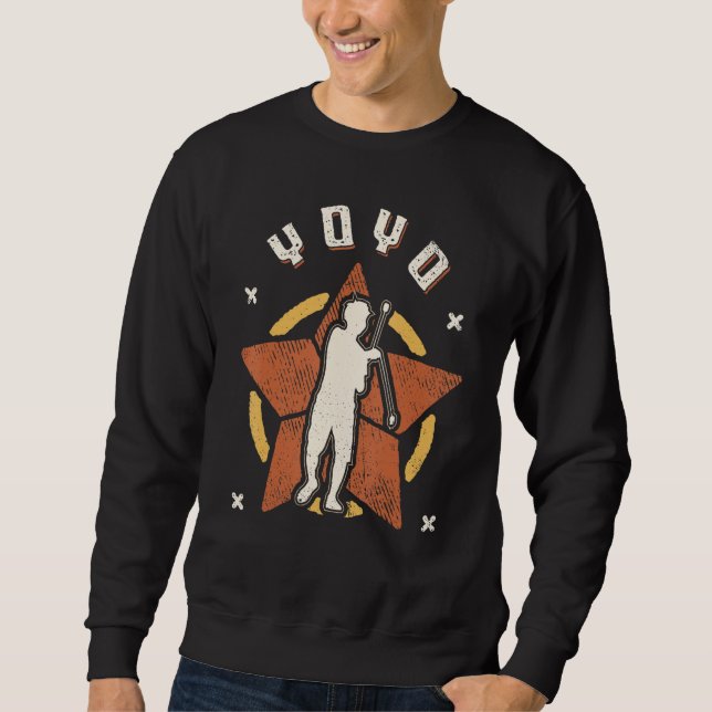 Sweatshirt Yoyo Vintage Retro Classic (Devant)
