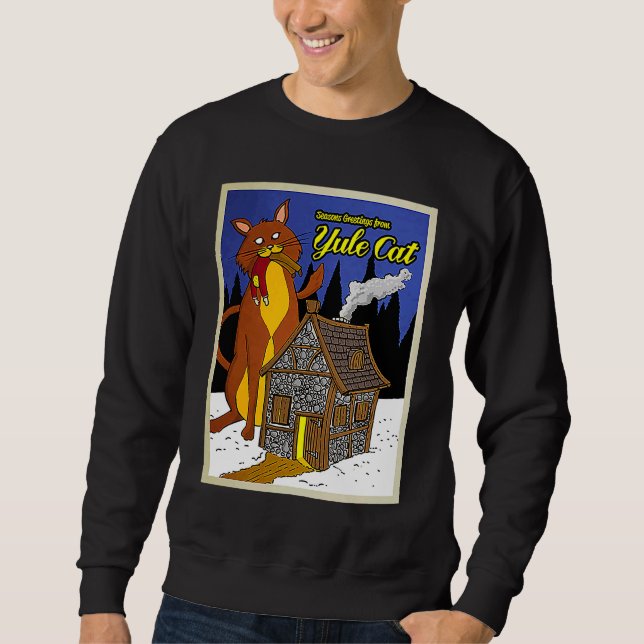 Sweatshirt Yule Cat (Devant)
