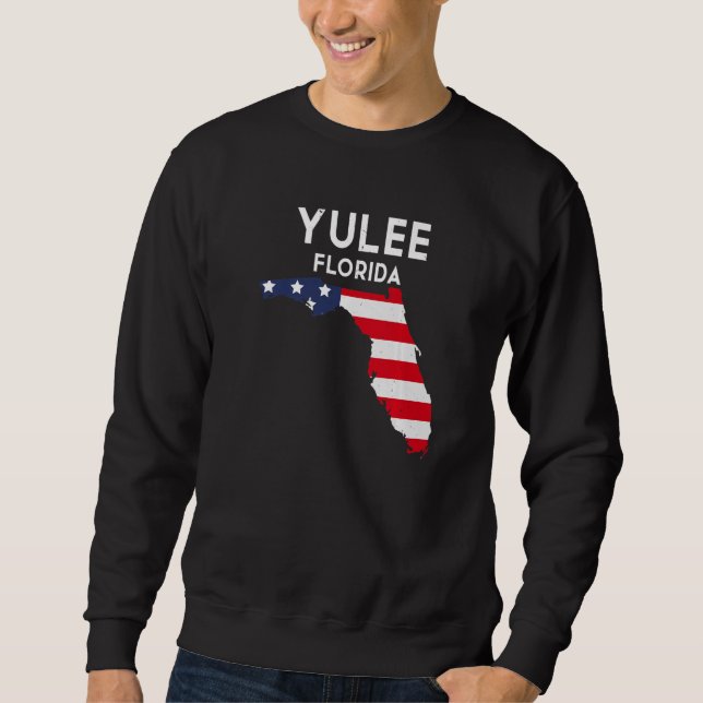 Sweatshirt Yulee Florida USA State America Travel Floridian   (Devant)