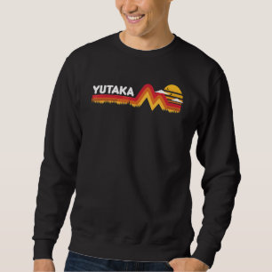 Sweatshirt Yutaka Rétro Vintage Coucher de soleil Yutaka 80s