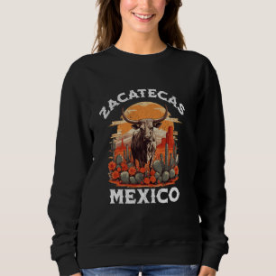 Sweatshirt Zacatecas Mexique Mi Pueblo Querido