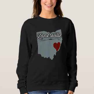 Sweatshirt Zanesville Ohio OH Cité État USA Cadeau Mignon