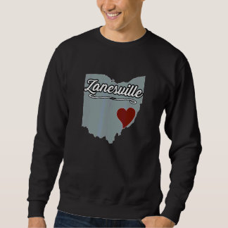 Sweatshirt Zanesville Ohio OH Cité État USA Cadeau Mignon