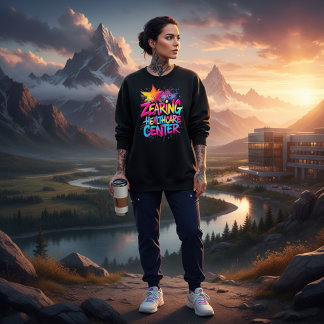 Sweatshirt Zearing Healthcare Graffiti