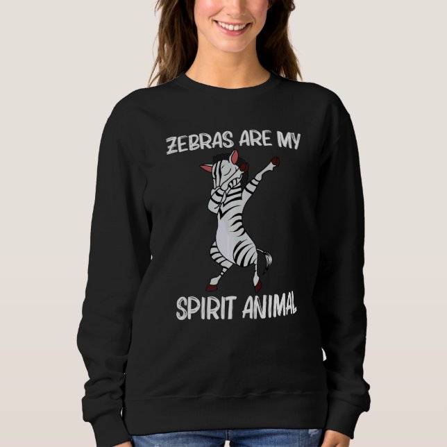 Sweatshirt Zebra For Men Women African Zoo Animal   4 (Devant)
