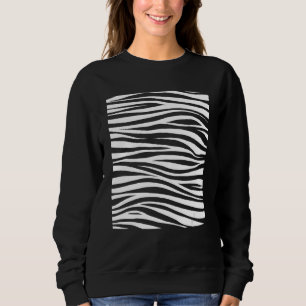 Sweatshirt Zebra Pattern Zebra Colors
