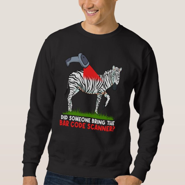 Sweatshirt zebra quote women men motivational animal (Devant)