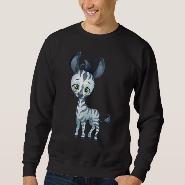 Sweatshirt zèbre (Devant)