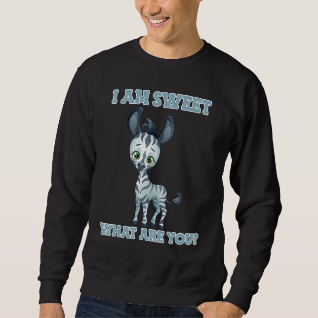Sweatshirt zèbre (Devant)