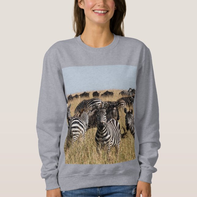 Sweatshirt Zèbre de Grant (Devant)