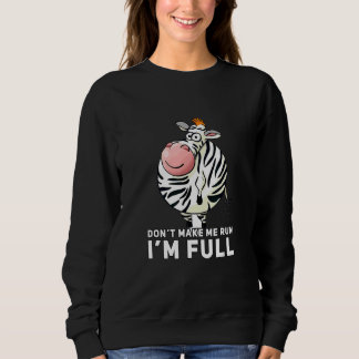 Sweatshirt Zèbre Gros Animal