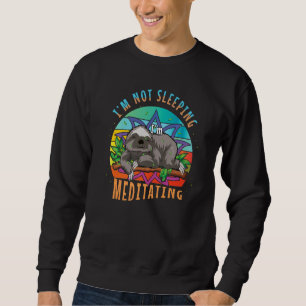 Sweatshirt Zen Namaste Animal Méditer Mandala Pas Endormi S
