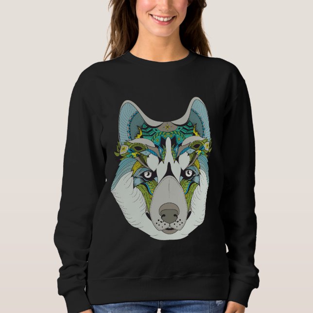 Sweatshirt Zenart Patterned Husky (Devant)