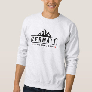 Sweatshirt Zermatt Suisse Plein air
