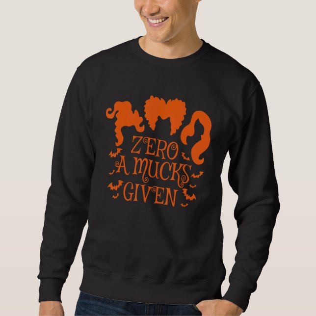 Sweatshirt Zéro Amucks Donné un Amuck Mignon Avec une Batte S (Devant)