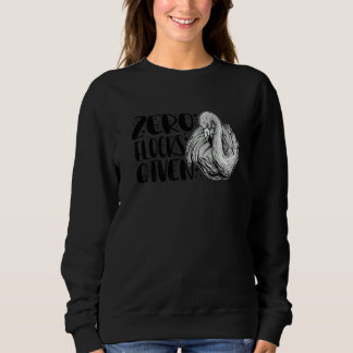 Sweatshirt Zero Flocks Given Animal Flamingo For Men Women