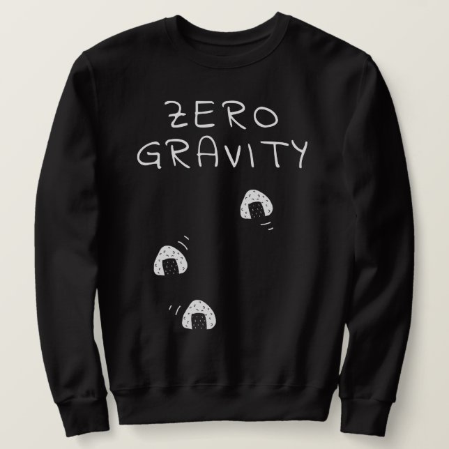 Sweatshirt Zero Gravity (Design devant)