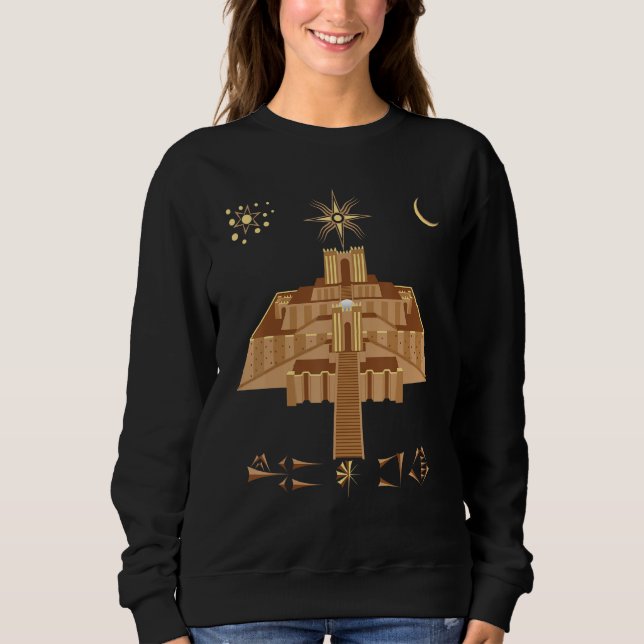 Sweatshirt Ziggurat of Ur (Devant)