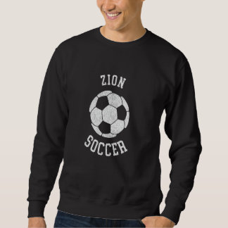 Sweatshirt Zion Soccer Retro Distressed 90's Vintage