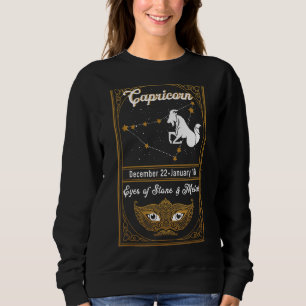 Sweatshirt Zodiac Anniversaire Astrologie Signe Capricorne Ye
