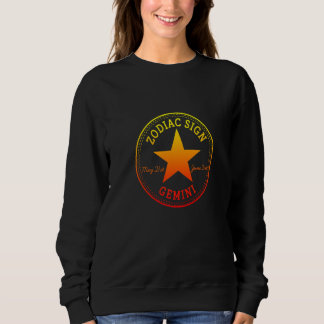 Sweatshirt ZODIAC SIGN GEMINI born in May & June Astrology Ho