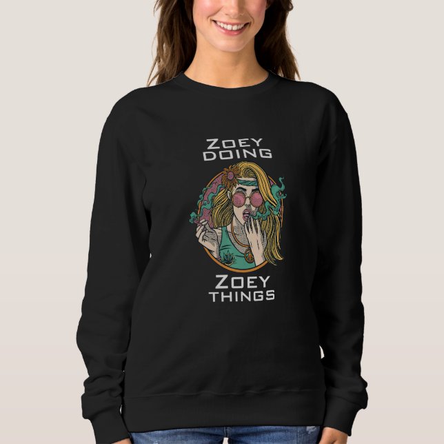 Sweatshirt Zoey faisant (Devant)
