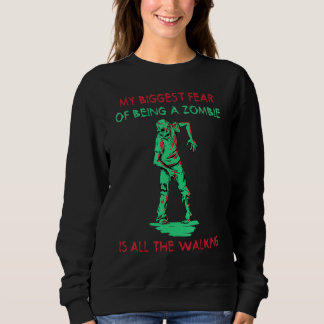 Sweatshirt Zombies - Maman - Marche - Exercice - Halloween