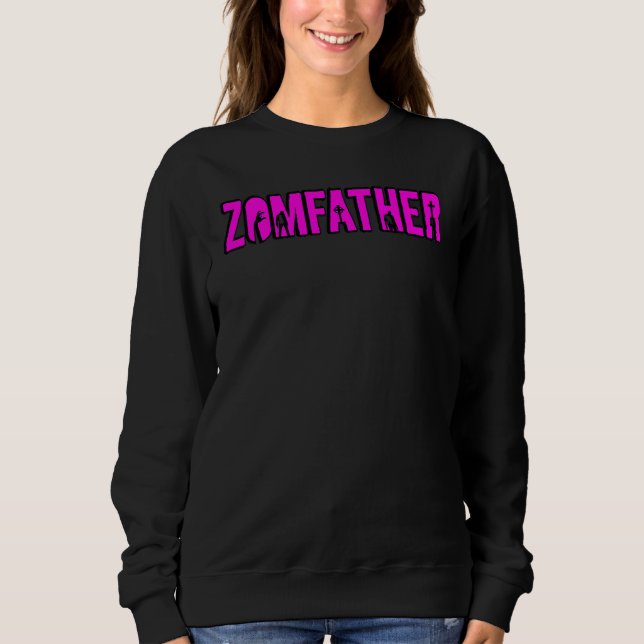 Sweatshirt Zomfather  Zombie (Devant)