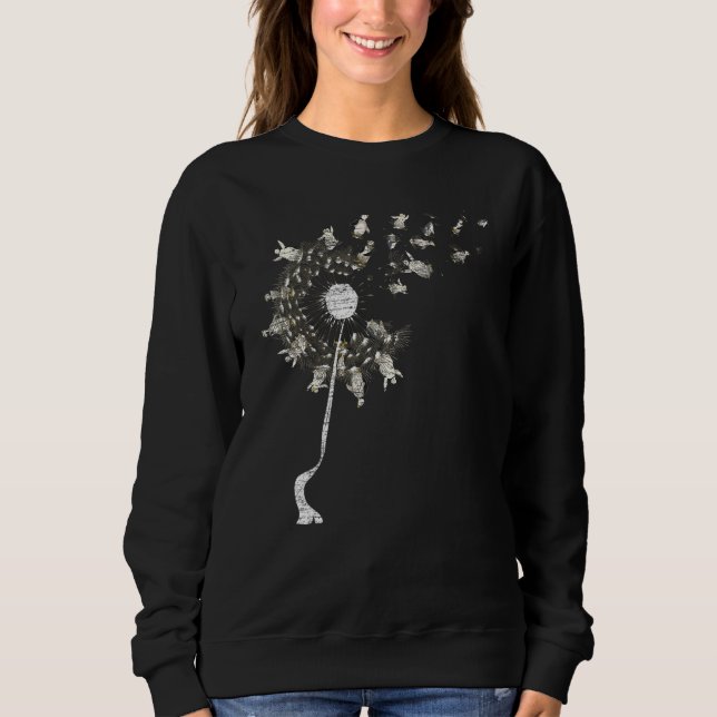 Sweatshirt Zoo Animal Antarctica Bird Cute Penguin  Dandelion (Devant)