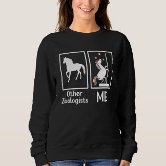 Sweatshirt Zoologist Zookeeping Wildlife Zoology Zoo Employee