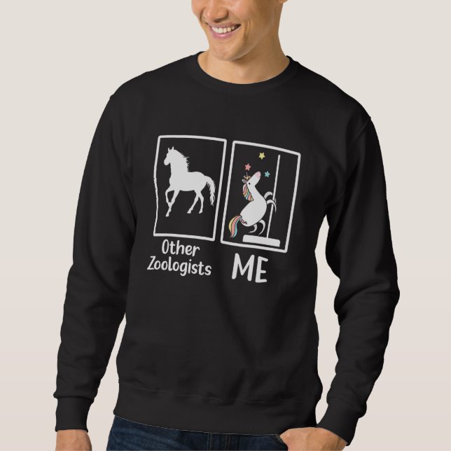 Sweatshirt Zoologist Zookeeping Wildlife Zoology Zoo Employee (Devant)