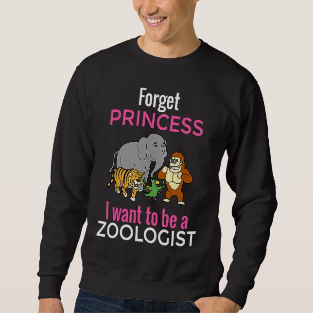 Sweatshirt Zoologiste Soigneur d'animaux (Devant)