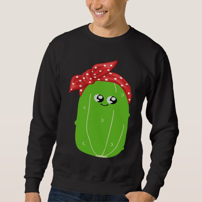 Sweatshirt Zucchini Mom Vegetable Mothers' Day Gardener (Devant)