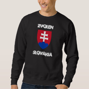 Sweatshirt Zvolen, Slovaquie avec armoiries