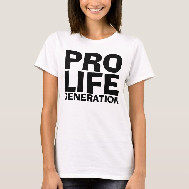 Sweatshirts ANTI-AVORTEMENT de chemises de (Devant)