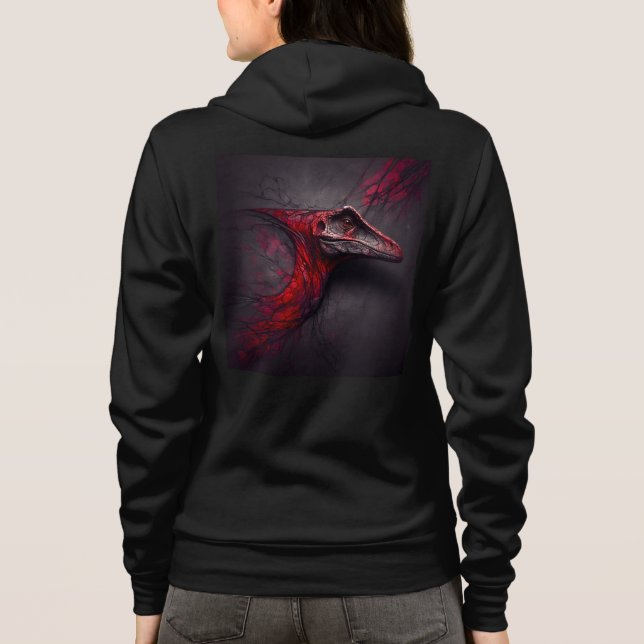 Sweatshirts Bella+Canvas Full-Zip avec illustratio (Dos)