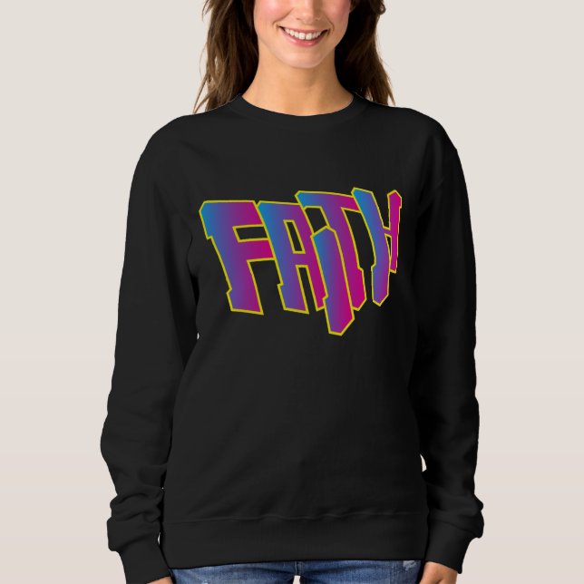 Sweatshirts De Foi Pour Femmes (Devant)