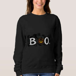 Sweatshirts d'Halloween - "BOO" impression unique